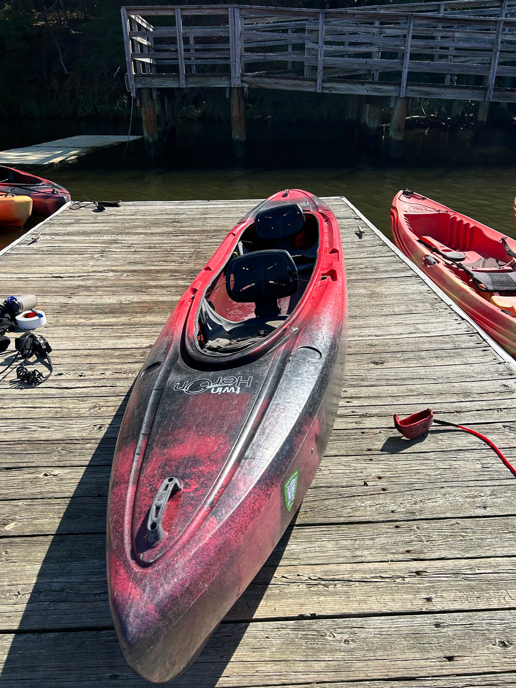 USED Sit-in Double Kayak 13' 6