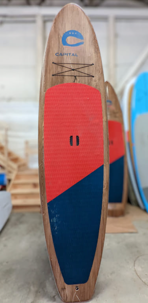 USED Capital SUP dark wood All Around 10'6