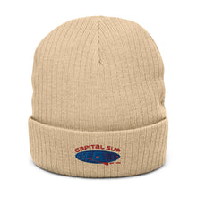 Load image into Gallery viewer, Capital Sup Paddle Ribbed knit beanie
