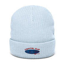 Load image into Gallery viewer, Capital Sup Paddle Ribbed knit beanie
