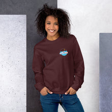 Load image into Gallery viewer, Sup pup- Chocolate Lab Unisex Crewneck
