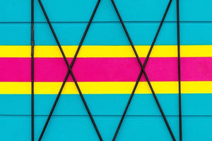 POP Inflatable 11'0 Yacht Hopper Turqouise/Pink/Yellow