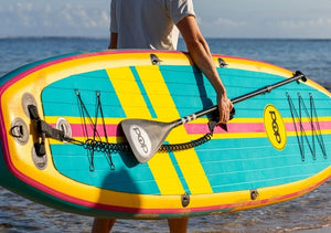 POP Inflatable 11'0 Yacht Hopper Turqouise/Pink/Yellow